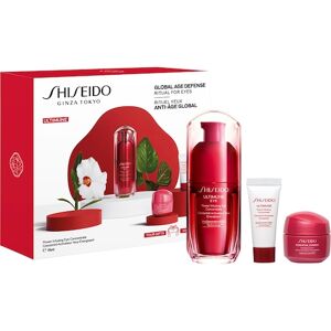 Shiseido Ansigtspleje linjer Ultimune Gave sæt Power Infusing Eye Concentrate 15 ml + Power Infusing Concentrate 5 ml + ESSENTIAL ENERGY Hydrating Cream 15 ml