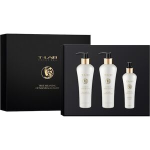 T-LAB Professional Indsamling Coco Therapy Ritual-sæt Duo Shampoo 300 ml + Duo Mask 300 ml + Overnight Serum Deluxe 150 ml