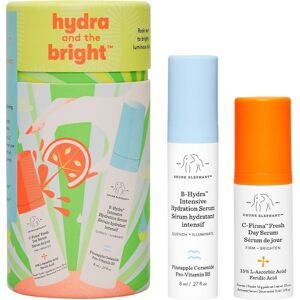 Drunk Elephant Ansigtspleje Serum Hydra and the Bright B-Hydra Intensive Hydration Serum 8 ml + C-Firma Fresh Day Serum 9 ml