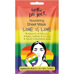 Pro-Ject Ansigtsmasker Masker af stof #LoveIsLove Nourishing Sheet Mask