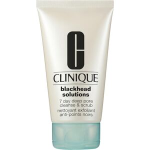 Clinique Hudpleje Eksfolieringsprodukter Blackhead Solutions7 Day Deep Pore Cleanse & Scrub