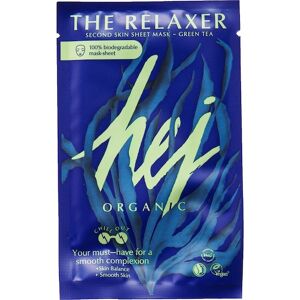 Hej Organic Ansigtspleje Masker og skrubber The Relaxer Second Skin Sheet Mask