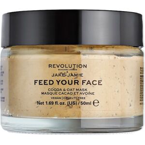 Revolution Skincare Ansigtspleje Masks Jake-JamieFeed Your Face Cocoa & Oat Mask