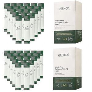 40 pakker Collagen Opstrammende Mask Hudpleje, Vaskfri Sovende Ansigtsmaske, Essential Lifting Opstrammende Anti Aging