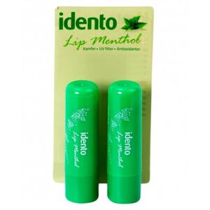 Idento Lip Menthol 4 g 2 stk.