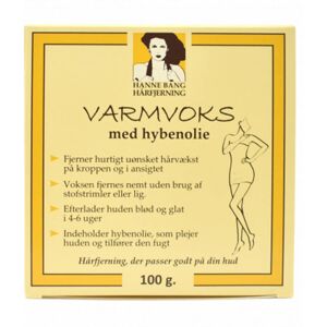 Hanne Bang Varmvoks Med Hybenolie 100 g