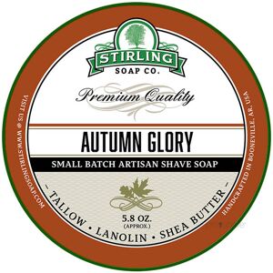 Stirling Soap Company Stirling Soap Co. Barbersæbe, Autumn Glory, 170 ml.