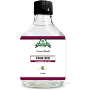 Stirling Soap Company Stirling Soap Co. Aftershave Splash, Almond Creme, 100 ml.