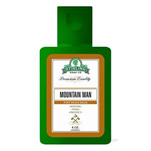 Stirling Soap Company Stirling Soap Co. Aftershave Balm, Mountain Man, 118 ml.