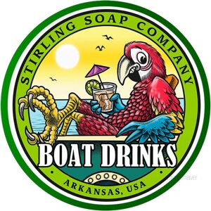 Stirling Soap Company Stirling Soap Co. Barbersæbe, Boat Drinks, 170 ml.