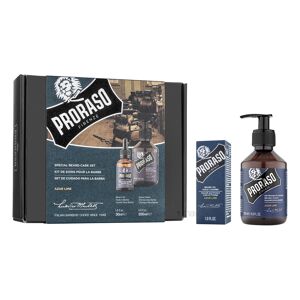 Proraso Gaveæske, Duo Pack, Skægshampoo & Skægolie, Azur Lime