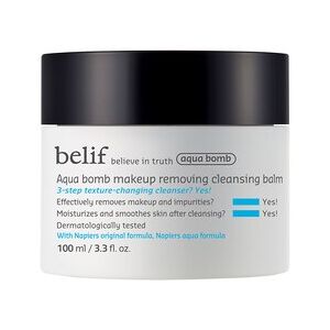 BELIF Aqua Bomb - Makeup Removing Cleansing Balm