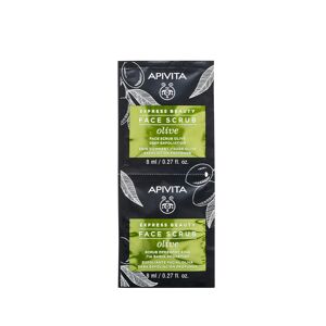 Apivita Express Beauty Mascarilla Exfoliante Oliva 2x8ml