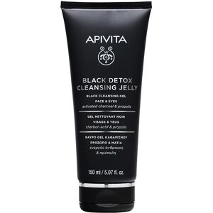 Apivita Black Detox Gel Limpiador Rostro y Ojos 150ml