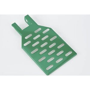 kaiserkraft Placa base, para duchas de emergencia para ojos y cuerpo, verde