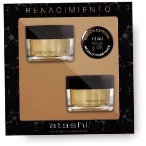 Atashi PACK RITUAL NOCHE Y DÍA CREMA HIDRATANTE SPF15 50 ml + CREMA RENOVADORA 50 ml