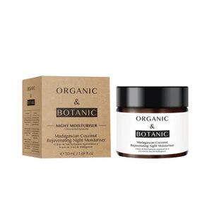 Organic & Botanic Madagascan Coconut Rejuvenating Night Moisturiser 50 ml