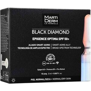 Martiderm Diamante Negro Epigence Optima SPF50 + Ampolla 10x2mL SPF50+