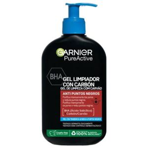 Garnier Pure Active Gel limpiador de carbón vegetal para pieles propensas al acné 250mL