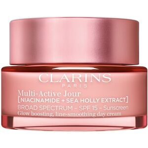 Clarins Crema de día multiactiva potenciadora del resplandor y alisadora de líneas Todo tipo de pieles 50mL SPF15