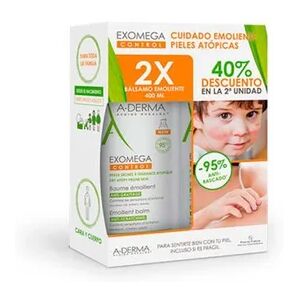 A-DERMA Exomega Control Bálsamo 2x400ml