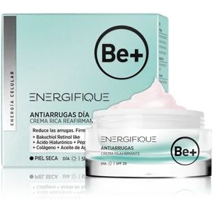 Be+ Energifique Antiarrugas Día Crema Rica Reafirmante SPF20 Piel Seca 50ml