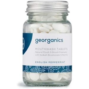 Georganics Mouthwash Tablets English Peppermint 180comp