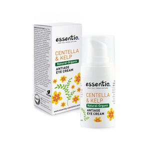 Essentiq Crema de ojos antienvejecimiento natural - centella asiática y quelpo, 15 ml