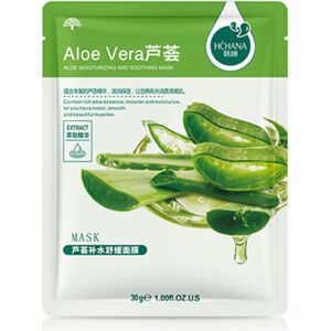 MQ Mascarilla facial – aloe vera, 1 pieza