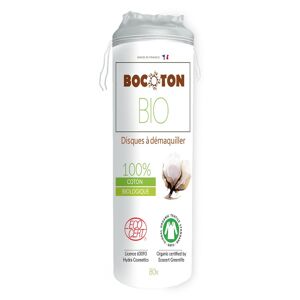 Bocoton Discos desmaquilladores de algodón Bio