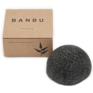 Banbu Esponja Konjac facial de carbón de bambú