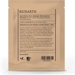 Bioearth Mascarilla facial monodosis antiedad con Ácido Hialurónico