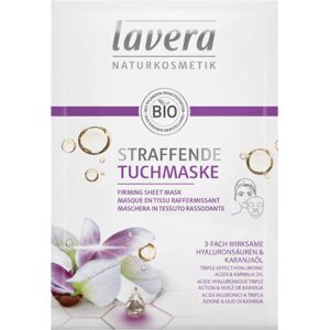 Lavera Mascarilla facial de tela reafirmante triple acción