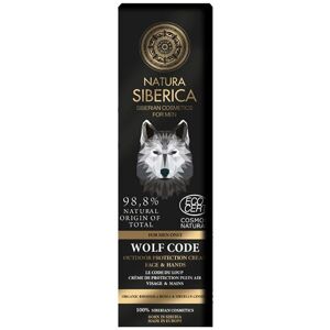 Natura Siberica Crema protectora para cara y manos Wolf Code For Men Only