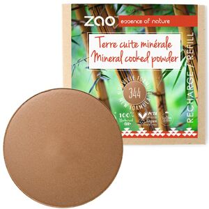 Zao Make-up Recarga de terracota mineral 344 Chocolat