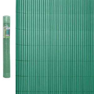 LOLAhome Cañizo artificial de doble cara con estabilizador UV de PVC verde de 3x2 metros