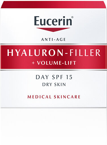 Eucerin Hyaluron-Filler + Volume-Lift Crema de día para pieles secas 50 ml