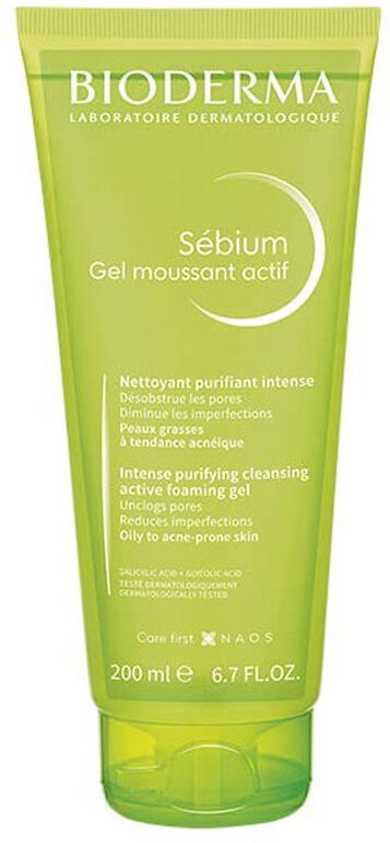 Bioderma Sébium Actif Gel Moussant 200ml