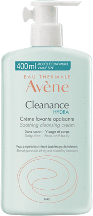 Leche limpiador Cleanance Hydra Crème Lavante de Avène 400 ml