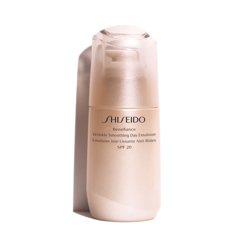 Emulsión antiarrugas Benefiance Wrinkle Smoothing Emulsion Spf 20 de Shiseido 75 ml