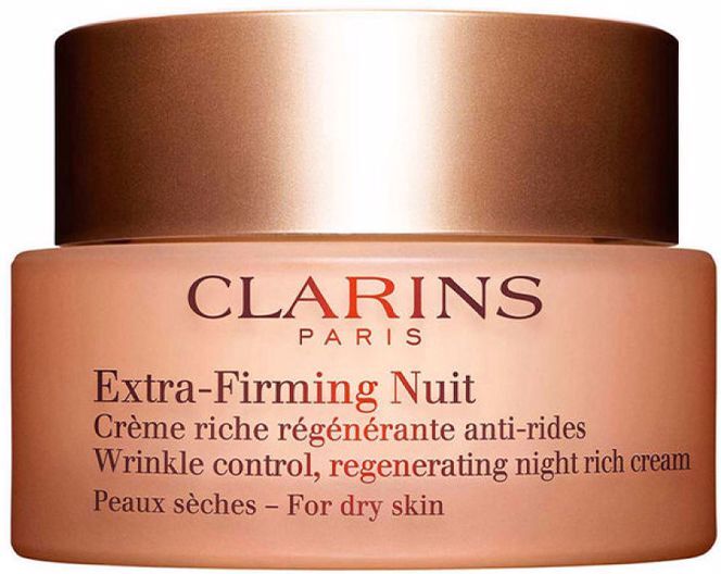 Clarins EXTRA-FIRMING crema regenerante antiarrugas noche pieles secas 50 ml