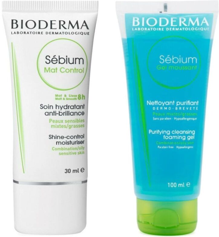 Bioderma Fluido antibrillos Sebium Mat para pieles grasas 1&nbsp;un.