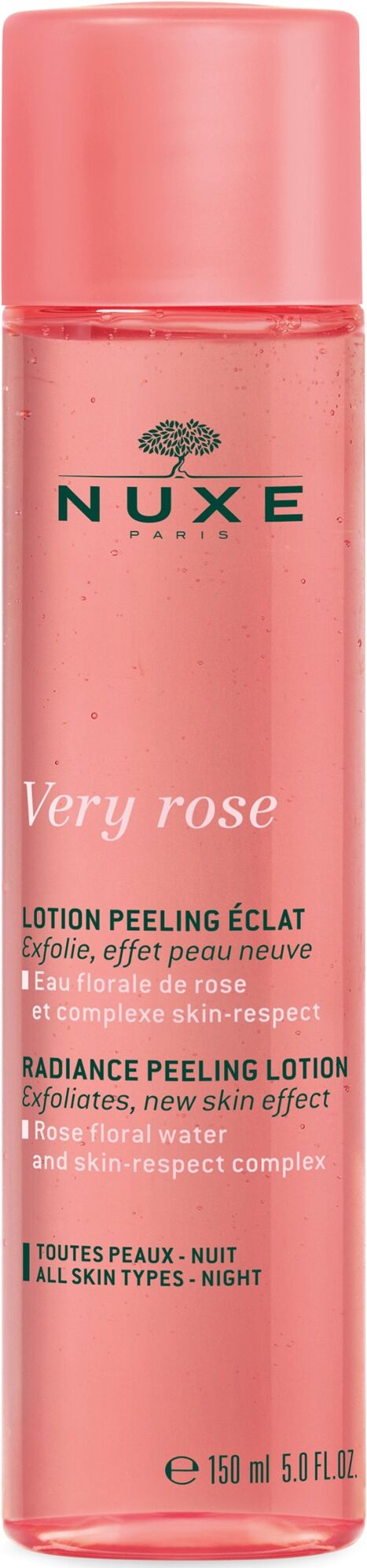 Nuxe Loción exfoliante Very Rose Radiance 150mL