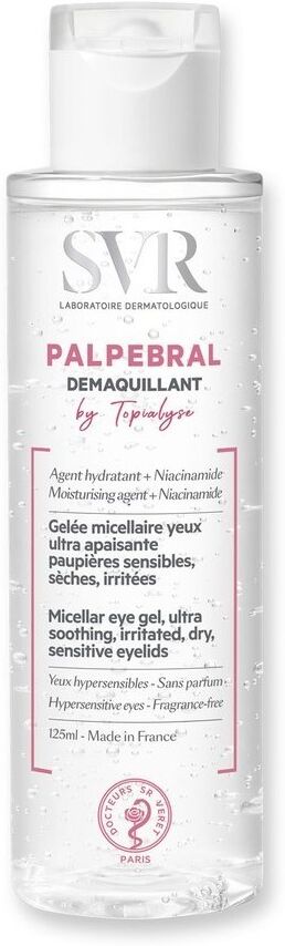 SVR Palpebral Topialyse Gel micelar para ojos, párpados sensibles 125mL