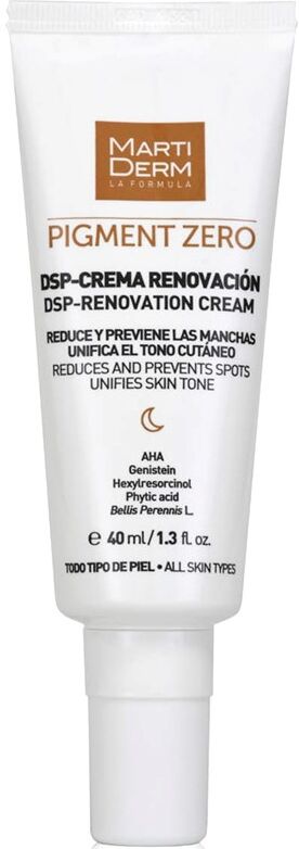 Martiderm Pigment Zero Dsp-Cream Renovación Depigment Tratamiento 40mL