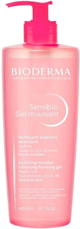 Bioderma Sensibio Gel Limpiador Y Calmante para Pieles Sensibles 1&nbsp;un.