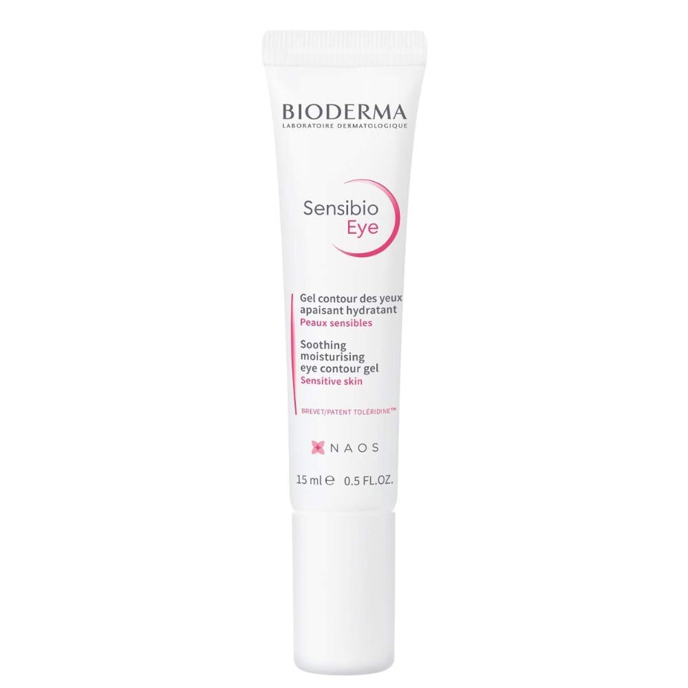 Bioderma Gel Sensibio para el contorno de ojos con efecto descongestionante 15mL