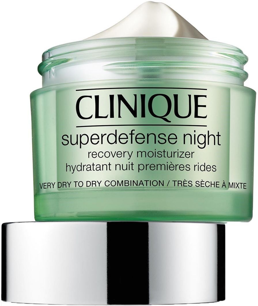 Clinique Crema hidratante de recuperación nocturna Superdefense 50mL Type 1 & 2