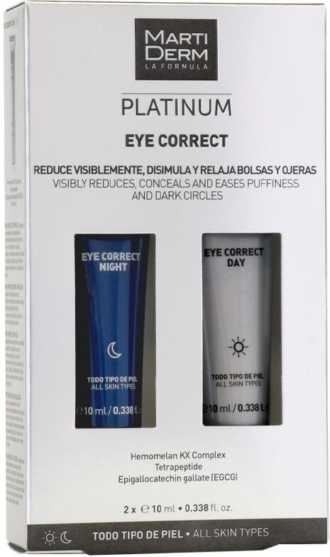 Martiderm Platinum Eye Correct para ojeras y bolsas de los ojos 2x10mL