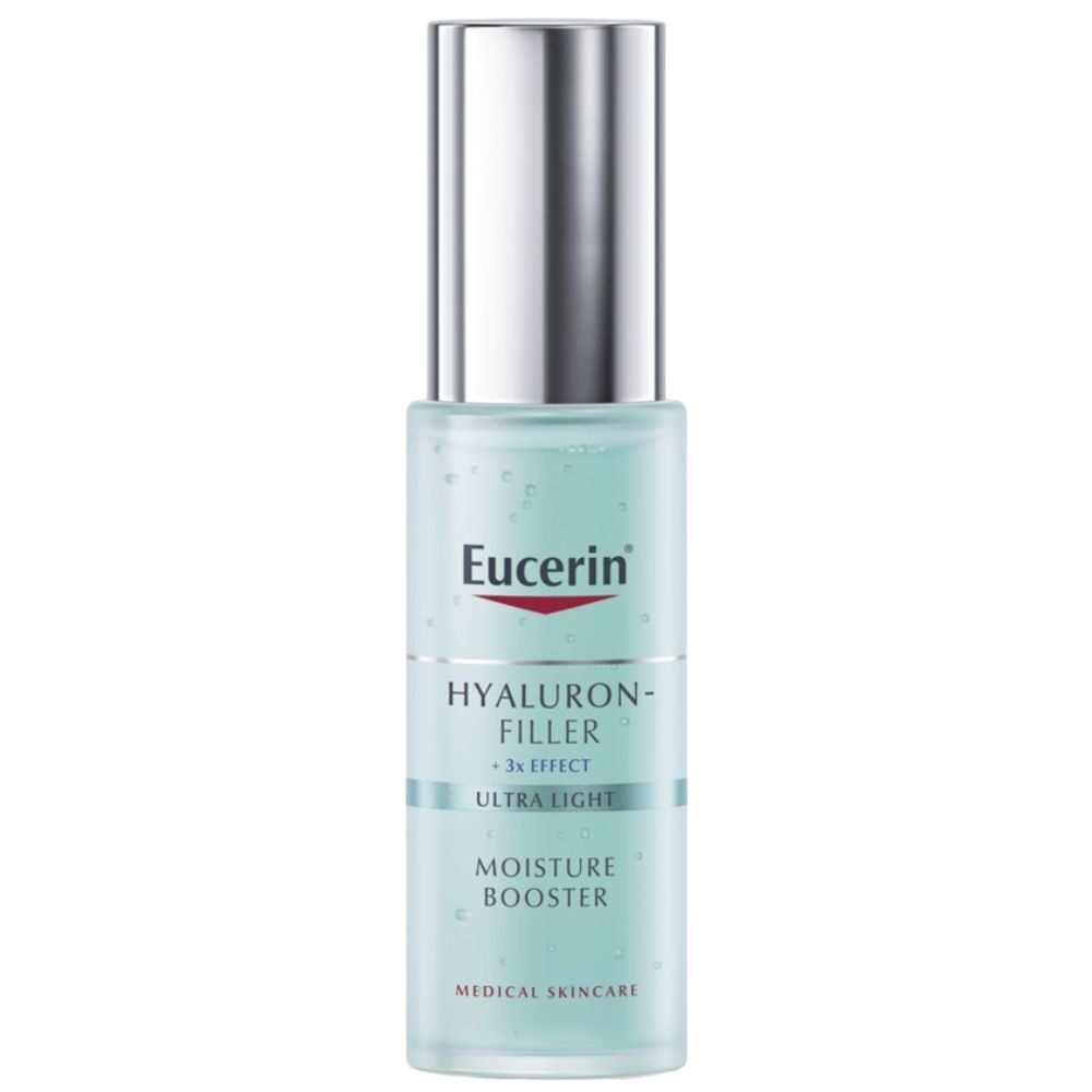 Eucerin Hyaluron-Filler 3x Efecto potenciador de la hidratación ultraligero 30mL